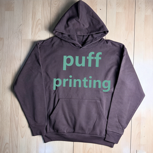 เสื้อฮู้ดดี้โอเวอร์ไซส์ผ้าคอตตอนหนานุ่ม สไตล์อเมริกัน สตรีทแวร์ พิมพ์ลายนูน 3 มิติ 1.1 มีสินค้าพร้อมส่ง ขายส่ง - Product Image 1