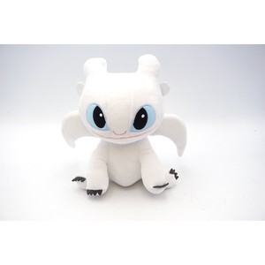 Peluche Light Fury avec étiquette, 9,8 pouces, design mignon - Comment dresser votre dragon 3, figurine en peluche - Product Image 1