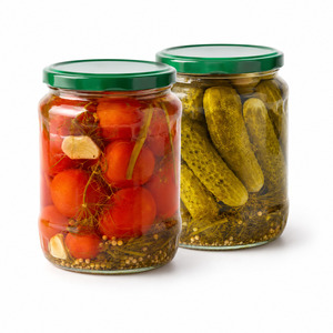 Best Selling Special Offer Vietnam Manufacturer Supply <b>Pickled</b> Assorty Cucumber and Tomato Bulk Supply - Product Image 1