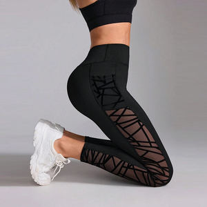 Custom High Waist Womens Seamless Yoga Leggings Butt Lift Gym Fitness Pants Breathable <b>Running</b> Workout Sports Clothing - Product Image 3