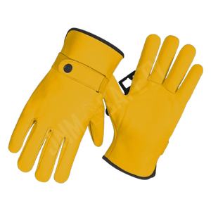 Premium Quality Customizable Soft Sheep Grain Leather <b>Driver</b> <b>Glove</b> CE Certification Anti-Slip Anti-Smash Safety Hand Protection - Product Image 4