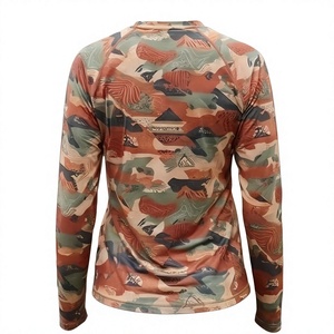 Polo de pêche grande taille à sublimation pour homme, séchage rapide, manches longues, pull-over, protection solaire - Product Image 2