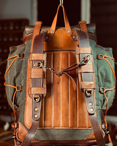 Nouveauté Sac à dos pour ordinateur portable en cuir léger pour l'hiver pour femmes Design confortable Sac à dos en cuir souple de qualité supérieure - Product Image 5