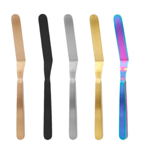 Spatule de Chef en Titane pour Placage Culinaire, Grattoir Métallique de Cuisine, Palette de Chef pour la Gastronomie Moléculaire - Product Image 6