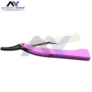 Navaja de Afeitar Profesional de Estilo Turco con Mango de Plástico, Cuchilla Recta Plegable para Hombres, Navajas de Afeitar Tipo Cut Throat - Product Image 6