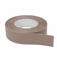 Bande d'étanchéité en PVC marron pour comptoir, 50 mm x 3,5 m, bande de calfeutrage pour évier de cuisine et salle de bain