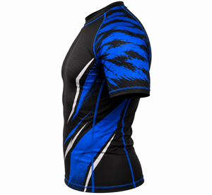 Maillot de compression personnalisé à manches courtes pour MMA, BJJ, Jiu Jitsu, sublimation imprimée, entraînement, gym, vêtements de sport - Product Image 5