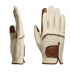 Cuir véritable antidérapant, unisexe, sportif, de haute qualité, personnalisé pour homme, main gauche, respirant, beige, premium, doux, confortable, chaud - Product Image 3