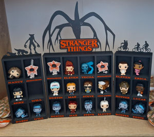 ของสะสมฟิกเกอร์ Funko Stranger Things รุ่นหายาก ลดราคาพิเศษ Kinder Joy รุ่นลิมิเต็ดอิดิชั่นจากยุโรป ชุดฟิกเกอร์จิ๋ว 4 ตัว ของขวัญสำหรับเด็ก - Product Image 4