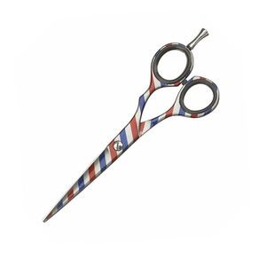 Tijeras de peluquería de acero inoxidable de grado quirúrgico, mango largo, cuchillas Supercut afiladas, tijeras para cortar el cabello para belleza - Product Image 6