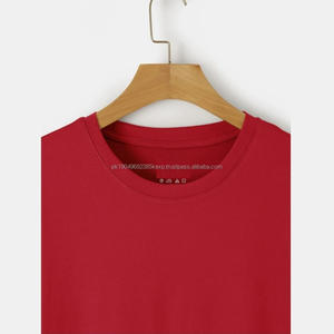 Camiseta Elástica de Alta Calidad para Hombre, Talla Grande, 100% Algodón, Diseño en Blanco, Ropa Deportiva para Fitness, Impresión por Sublimación Personalizada - Product Image 3