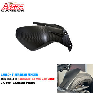 AISKA Carbon 100% Fibre de Carbone Sèche 3K Véritable Garde-Boue Arrière de Moto pour <span class=keywords><strong>DUCATI</strong></span> Panigale V4 / V4S / V4R - Product Image 1
