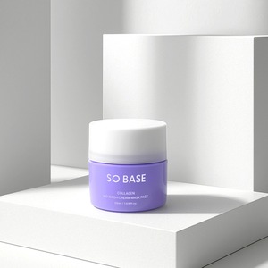 [ECOSMEC] SO BASE Masque Crème au Collagène Sans Rinçage avec Contenant Mélangeur Hydratation Intense Masque Crème Visage - Product Image 2