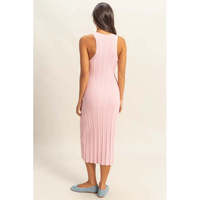 Robe Midi Formelle HYFVE Veloro Rose Pâle Moulante en Maille Côtelée Respirante Taille S 302,29g Expédition Manuelle Variantes Shopify