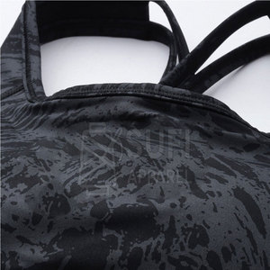 Premium Quality High Support Active Sports <b>Bra</b> for Daily Exercise Breathable Quick Dry Eco-Friendly Front Adjustable <b>Straps</b> - Product Image 5