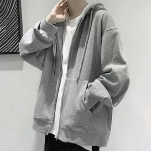 Sudadera con Capucha y Cierre Completo, Diseño Transpirable, Ligera, para Hombre, Invierno, Gimnasio, Entrenamiento, Fisicoculturismo, 100% Algodón - Product Image 4