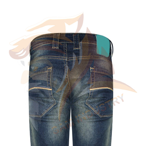 Pantalones Vaqueros de Diseño Moderno para Hombre, Estilo Casual Urbano, Transpirables y Cómodos - Product Image 4