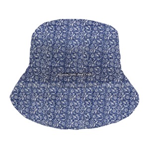 Vente d'usine – Nouveaux chapeaux bob matelassés personnalisés à imprimé intégral, avec logo sur mesure, pour hommes et femmes, haute qualité - Product Image 6