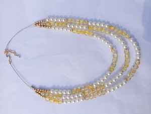 Ensemble collier et bracelet en perles de verre créatives et uniques, bijoux faits main colorés et tendance, collier ras du cou bohème en perles de rocaille pour femmes - Product Image 2