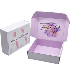 <b>Black</b> & White Custom Mailer <b>Boxes</b> Luxury Corrugated Packaging - Product Image 3