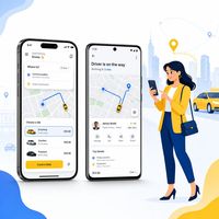 Aplicación Móvil para Taxi de la Mejor Calidad, Lista para Usar para Conductores, Pasajeros y Administradores, Compatible con MAC, Fácil de Usar, con Acceso a Internet