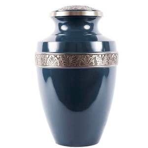 Wholesale Metal Cremation Urns for Human Ashes Adult <b>Large</b> Funeral Urn Silver Brass <b>Memorial</b> Vases Manufacturer Storage <b>Box</b> - Product Image 6