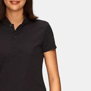 Camisas Polo Negras de Alta Calidad para Mujer, Tallas Grandes, Ropa Deportiva Moderna, Ropa Casual, Camisa Polo con Cuello Camisero - Product Image 6