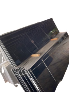 Dalles de granit noir absolu pour sols, design moderne, cuisine et extérieur, toutes tailles disponibles - Product Image 5