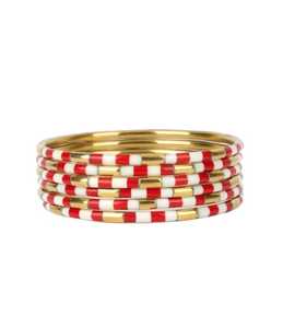 Pulseras de Resina y Latón Chapado en Oro Hechas a Mano al por Mayor, Joyería de Boda Tradicional India de Moda con Certificación IGI Premium para Mujer - Product Image 1
