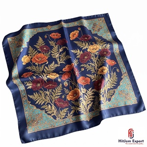 Écharpe carrée personnalisée de qualité supérieure, bandana en tissu doux et léger, fabricant de textiles OEM ODM, produits textiles personnalisés de Bali - Product Image 6
