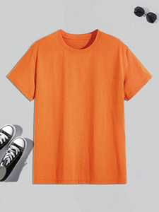 T-shirts imprimés vintage tendance pour hommes, impression numérique, lavage à l'acide, 100% coton, tissu 220g, coupe classique, fabriqué au Pakistan - Product Image 5