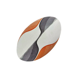 Ballon de rugby de haute qualité, écologique, personnalisé, cousu à la main, avec logo et design professionnels - Product Image 4