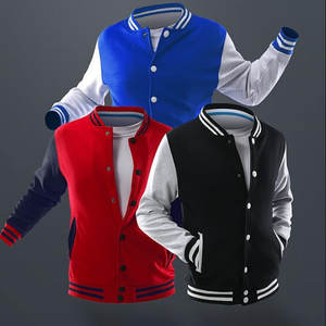 Chaqueta de béisbol personalizada al por mayor, nueva moda, colección de invierno de alta calidad, chaqueta de béisbol con logotipo personalizado para hombre - Product Image 6