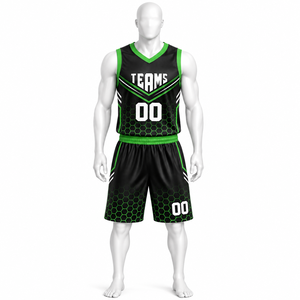 Nouvel uniforme de basket-ball de haute qualité pour équipe, en vente, service OEM, impression par sublimation complète - Product Image 4