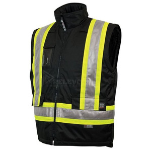 Relevo Custom Hi Visibility <b>Waterproof</b> Reflective Breathable CE Certified <b>Work</b> Safety Jacket for Men with Reflective Stripes - Product Image 6
