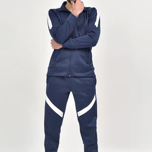 Ensemble de survêtement personnalisé décontracté en polyester pour homme – Créez votre propre design pour le sport, le jogging et la course à pied - Product Image 4