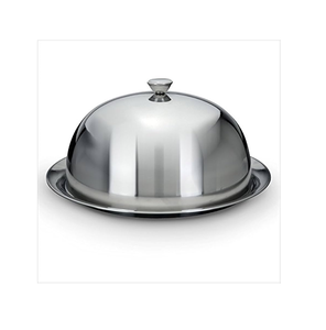 Couvre-plat en acier inoxydable avec plateau de service pour la restauration hôtelière et la présentation sur table en cuisine domestique - Excellent prix - Product Image 6