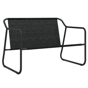 Ensemble de salon de jardin en acier anthracite thermolaqué, durable et de taille moyenne - Product Image 5