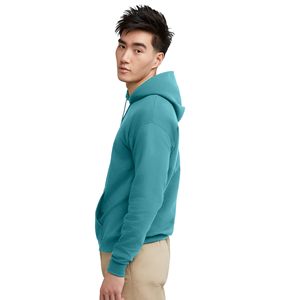Hoodies Sweatshirts Kangaroo Pocket Men Fashion <b>Black</b> White Solid Color Autumn Winter <b>Fleece</b> Warm Hip Hop Hoody Brand Casual Top - Product Image 2