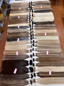 Vente en gros Extensions de cheveux humains bruts vietnamiens de couleur balayage à la kératine italienne Cheveux naturels soyeux et droits Style I Tip Hair - Product Image 6