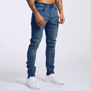 Nouveau jean slim de haute qualité pour homme, couleur unie, taille haute, pantalon de mode automne, pantalon de travail - Product Image 5