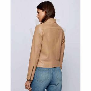 Precios al por Mayor, Chaqueta de Cuero para Mujer, Nueva Llegada, Chaquetas de Cuero para Mujer con Etiqueta Privada Personalizada - Product Image 2