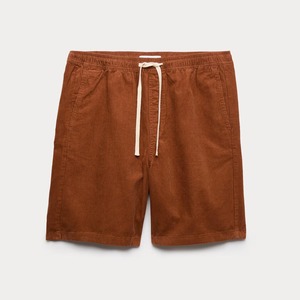 Shorts décontractés pour hommes en velours côtelé de haute qualité, style vintage européen et américain, couleur unie, été - Product Image 2
