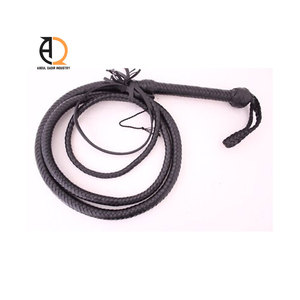 Bull Whip Artisan Braided Leather Whip - Product Image 1