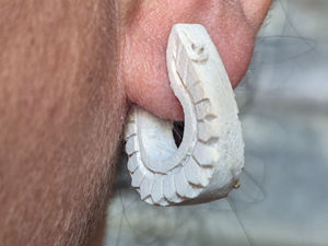 Handmade Natural Pearl Earrings Lightweight Eco Friendly Ethnic Spiritual Unisex Jewelry Gift Sigma Exports - Product Image 3