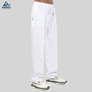 In One Solid White Color Wholesale Rate Top Quality Breathable Lightweight Easy To Wear <b>Men</b> Outer Wear Fitness Trousers - Product Image 5