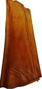 Tapis en cuir de mouton véritable, brun naturel, peau entière, pour la décoration intérieure - Product Image 6