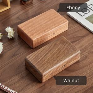 Boîte à bijoux en bois sculptée à la main, en bois de rose, avec couvercle floral peint, portable, pour emballage cadeau et décoration intérieure - Product Image 1