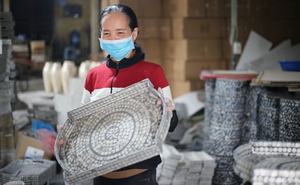 กล่องเก็บเครื่องประดับทรงสี่เหลี่ยมทำด้วยมือเคลือบเงาพร้อมพื้นผิวการตกแต่งดีไซน์ตามสั่ง - Product Image 5