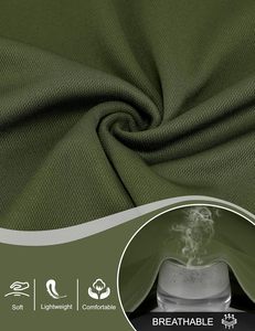 Camiseta de Hombre de Primera Calidad, Tejido de Poliéster Sólido, Transpirable, Suave, Manga Corta, Cuello Clásico, Corte Casual Elegante, Ecológica - Product Image 5